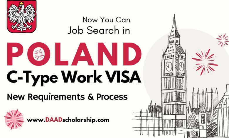 Poland Permits Job Search on C Type (90 Days) Visa in 2025