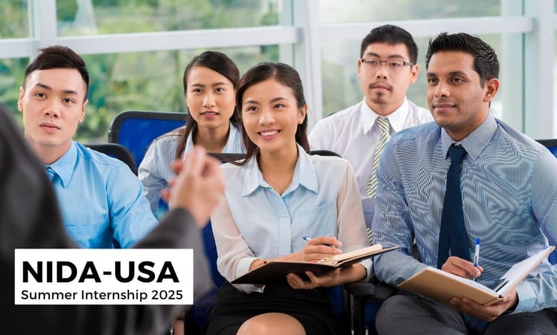 NIDA-USA Summer Research Internship 2025 Offering $4800 Stipend