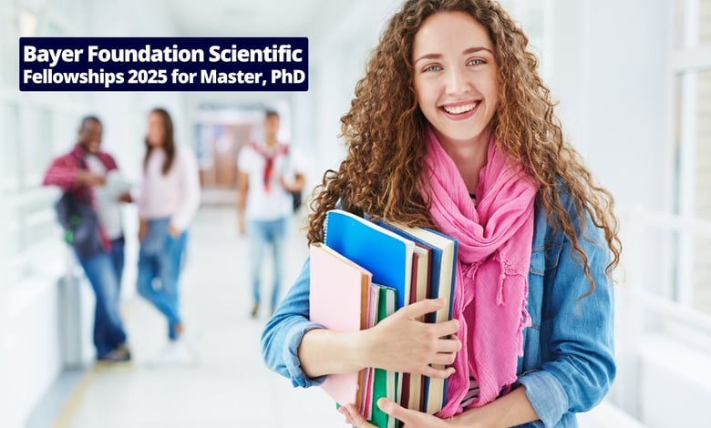 Bayer Foundation Scientific Fellowships 2025 for Master, PhD