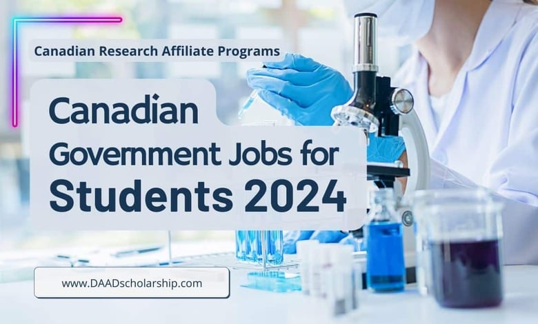 Canadian Government Jobs for Students Under Research Affiliate Program 2024