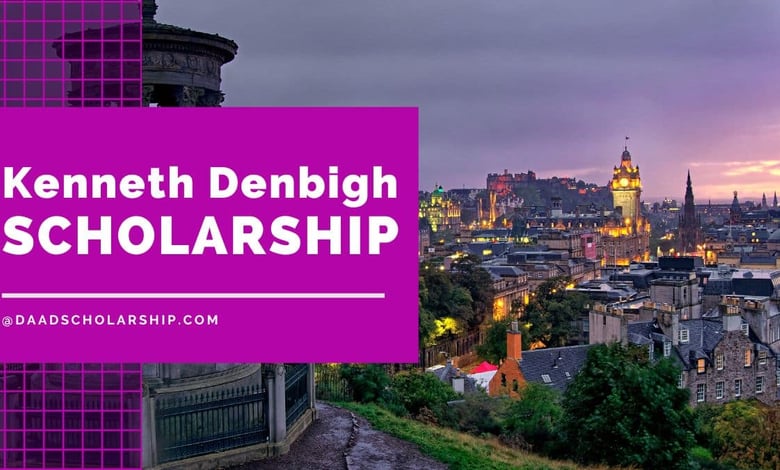 Kenneth Denbigh Scholarship 2024 for Students