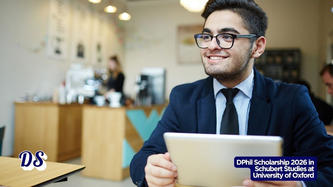 DPhil Scholarship 2026 in Schubert Studies at University of Oxford