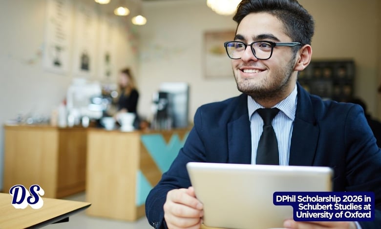 DPhil Scholarship 2026 in Schubert Studies at University of Oxford