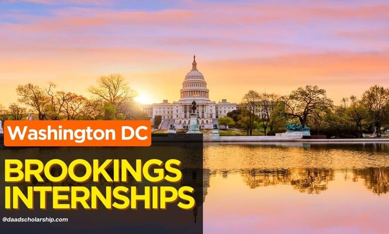 Brookings Internships 2024 in Washington DC USA