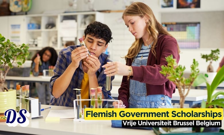Flemish Government Scholarships 2026 at Vrije Universiteit Brussel Belgium