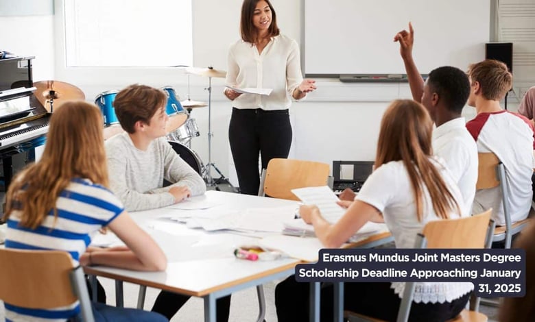 Erasmus Mundus Joint Masters Degree Scholarship Deadline Approaching January 31, 2025