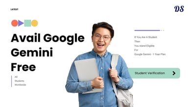 Google Gives Worldwide Students Gemini AI Free for 1 Year — Apply Before December 31 2026