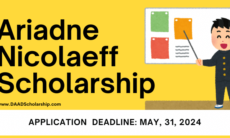 Ariadne Nicolaeff Scholarship 2024 at the University of East Anglia