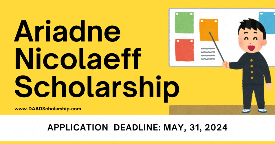 Ariadne Nicolaeff Scholarship 2024 at the University of East Anglia