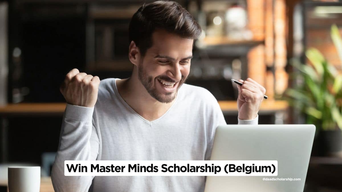 Master Minds Belgium Scholarship 2025 at KU Leuven
