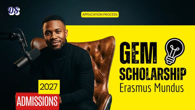GEM Erasmus Mundus Fully-funded Scholarships 2027 Seeking Applications