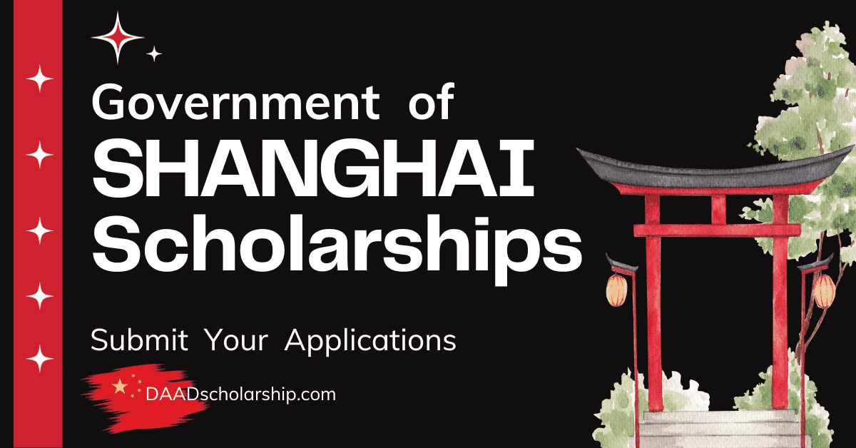 Government of Shanghai Scholarships 2024