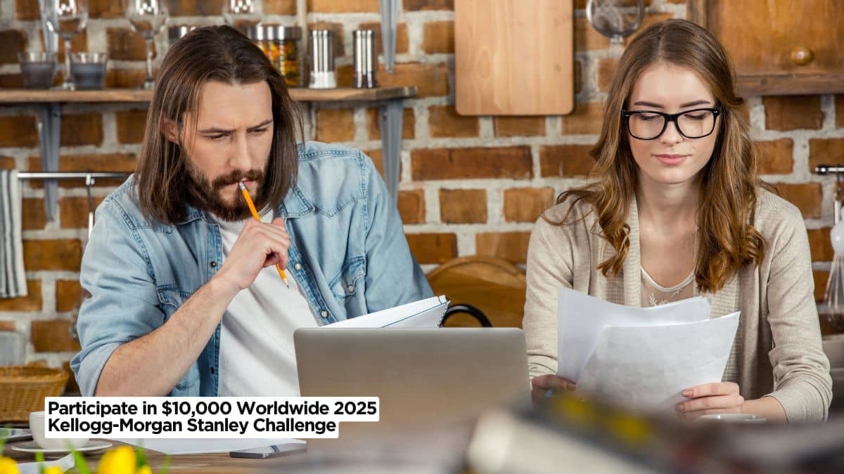 Participate in $10,000 Worldwide 2025 Kellogg-Morgan Stanley Sustainable Investing Challenge