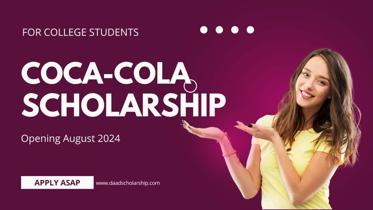Coca-Cola Scholarships 2025 for College Students