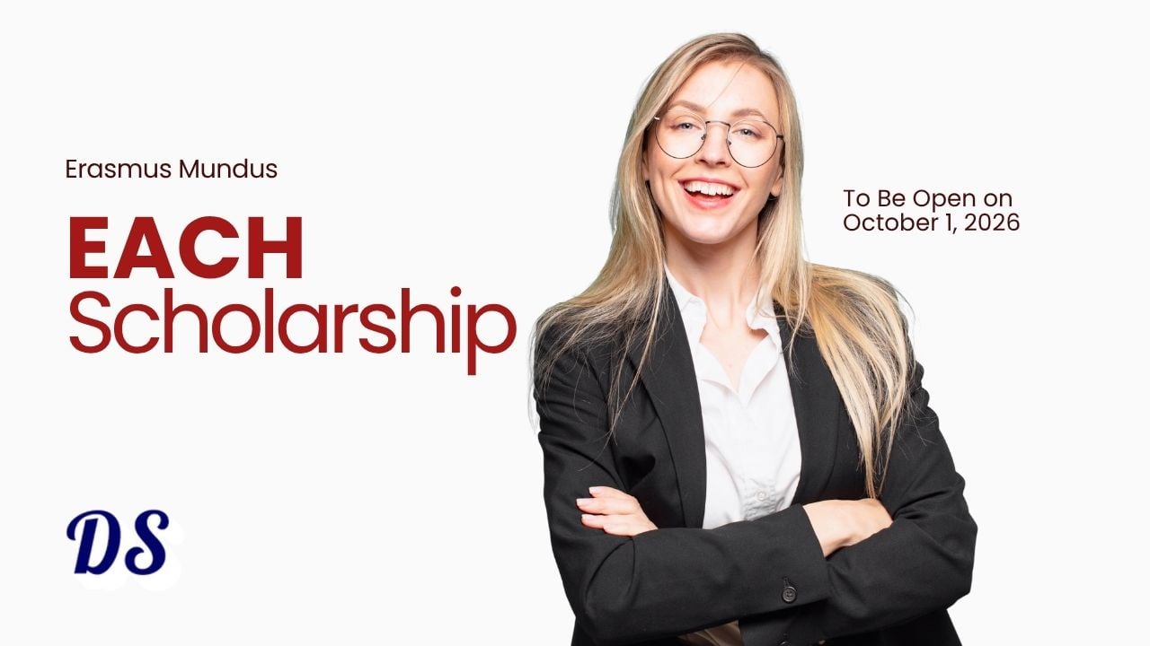 Erasmus Mundus EACH Scholarships 2027 Submit Application at DreamApply (Process)
