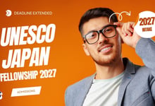 UNESCO Japan Young Researchers Fellowships 2027 Deadline Extended