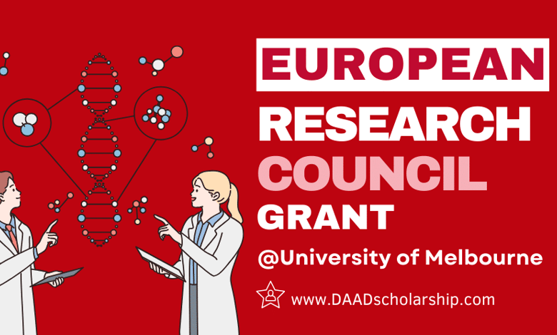 European Research Council Grants at University of Melbourne