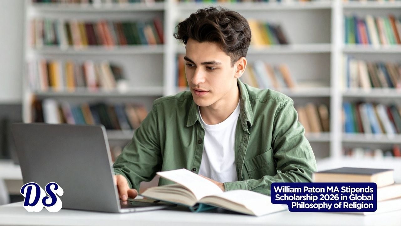 William Paton MA Stipends Scholarship 2026 in Global Philosophy of Religion
