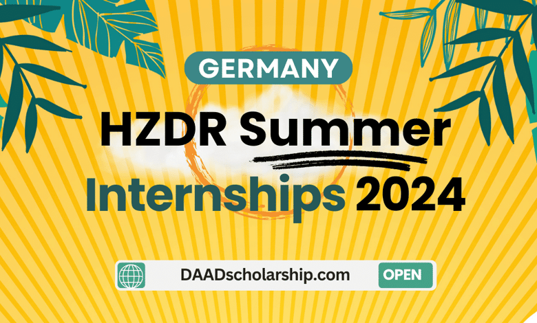 HZDR Summer Internships 2024 in Germany for International Students