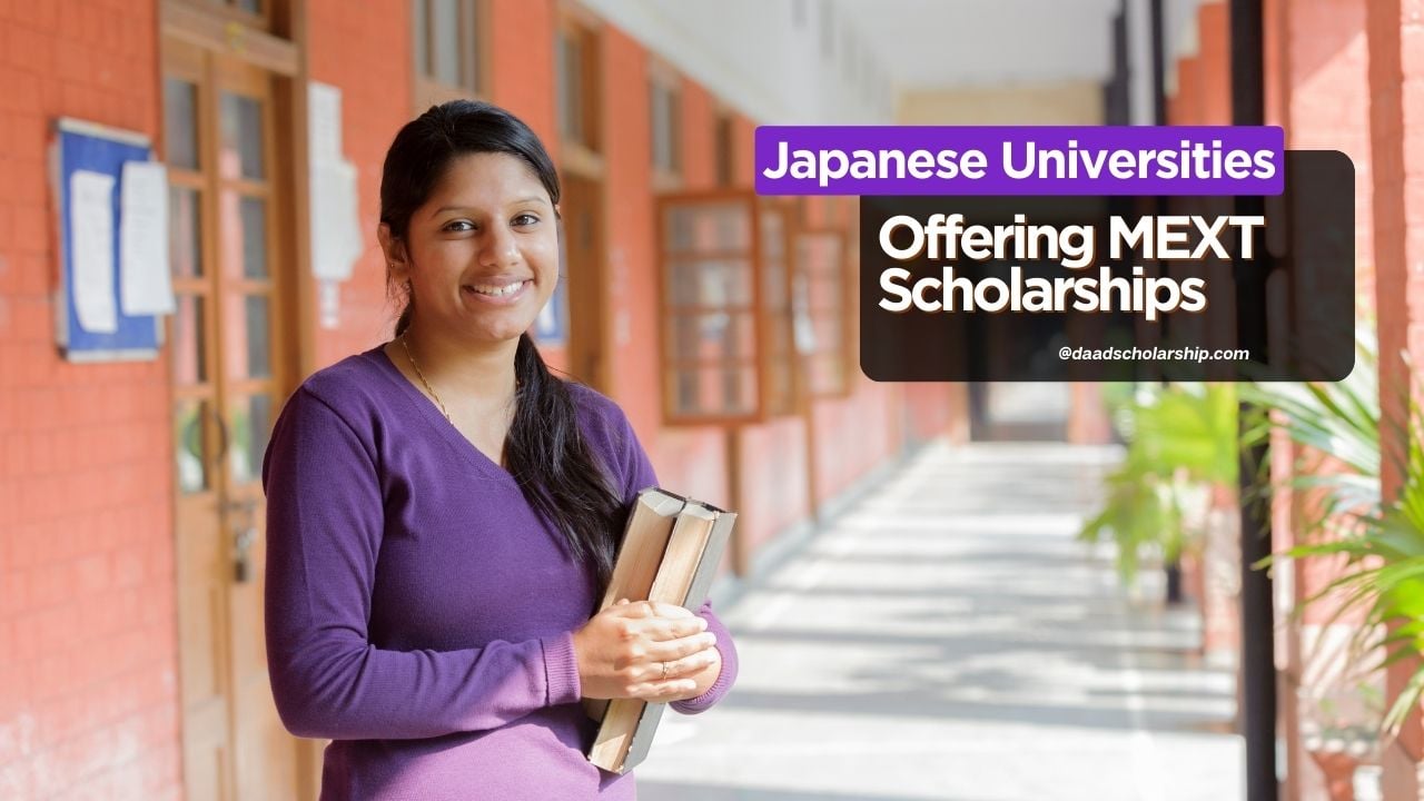 List of Japanese Universities Offering MEXT Scholarships in 2027