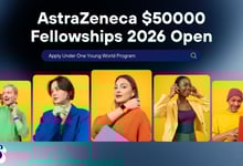 AstraZeneca $50000 Fellowships 2026 Open Under One Young World Program