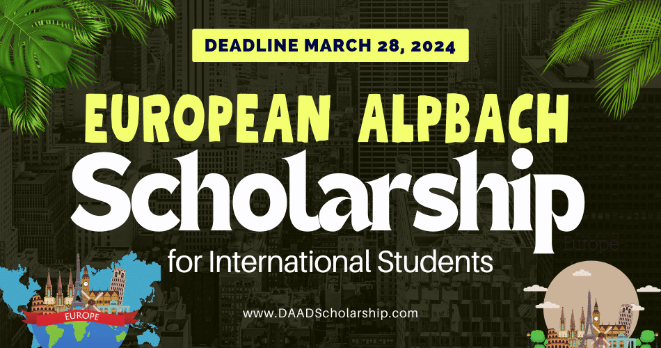 European Forum Alpbach 2024 Scholarships Available
