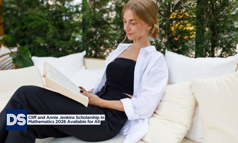 Cliff and Annie Jenkins Scholarship in Mathematics 2026 Available for All