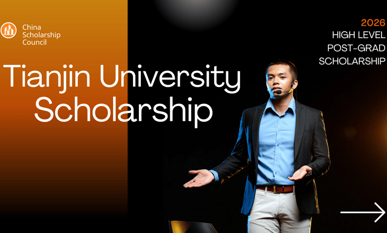 Tianjin University Chinese Government Scholarship 2026 - High Level Postgraduate Program (Type B)