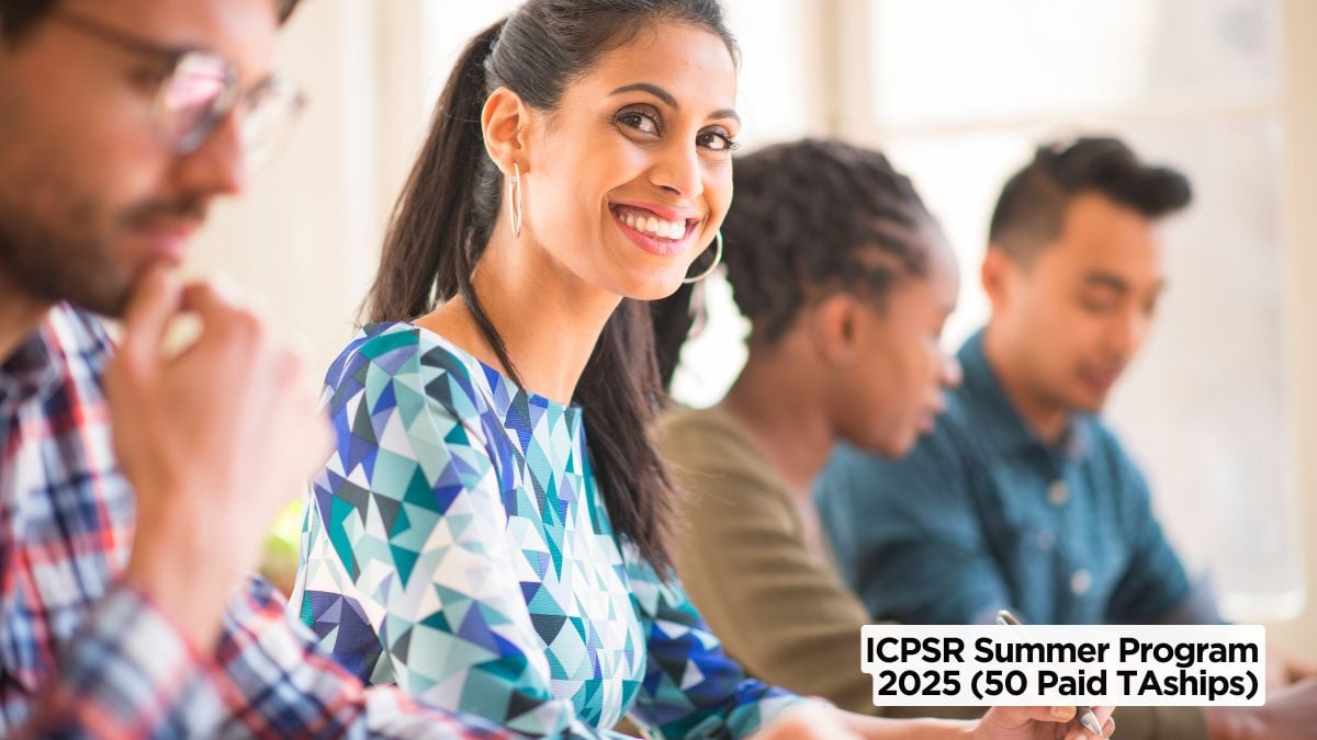 ICPSR Summer Program 2025 (50 Paid TAships)