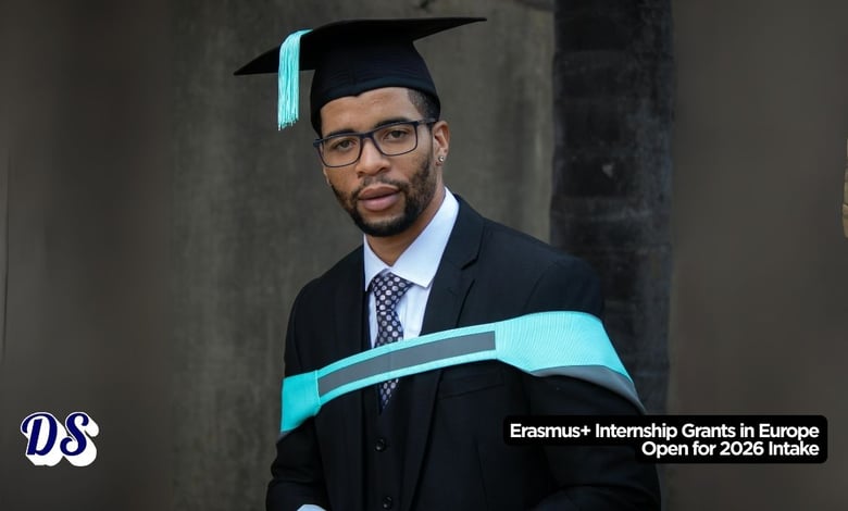 Erasmus+ Internship Grants in Europe Open for 2026 Intake