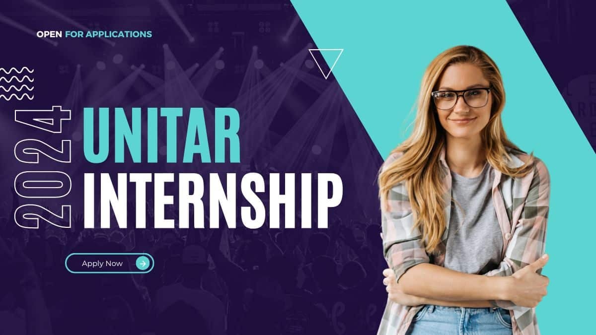 Traineeship Opportunity 2024 by United Nations Institute for Training and Research (UNITAR)