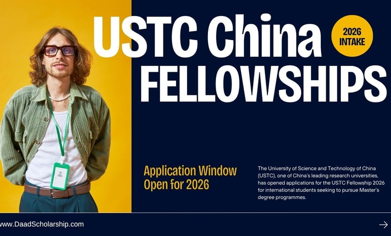 USTC Fellowship 2026 for Master's Degree Programmes