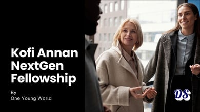 Kofi Annan NextGen Democracy Prize 2026 Open with $10,000 Award and Global Summit Access