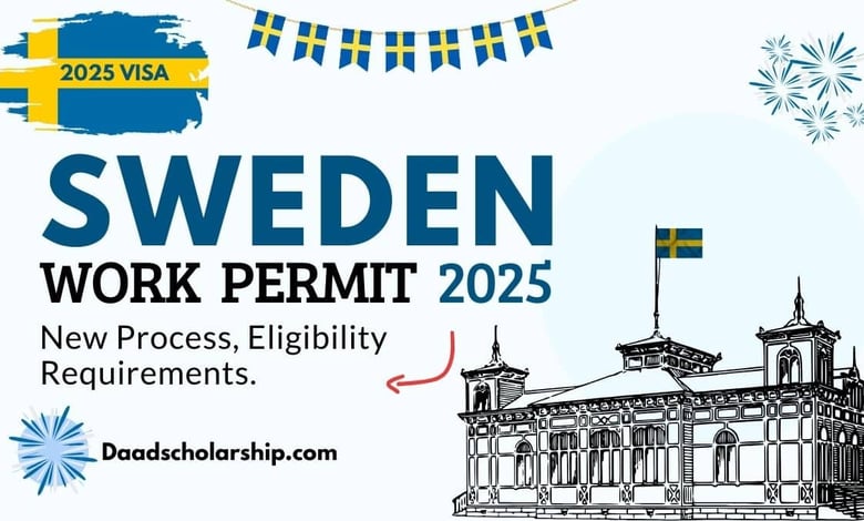 Sweden Work Permit 2025 New Application Process and Requirements