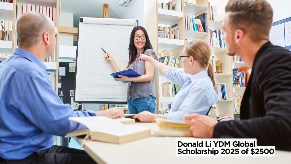 Donald Li YDM Global Scholarship 2025 of $2500