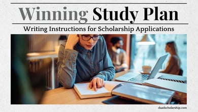 How to Write a Study Plan for Scholarship Admissions Internationally?