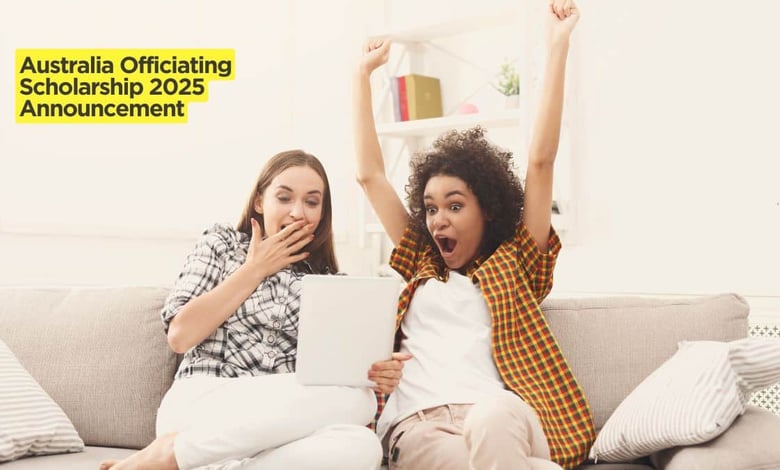 Australia Officiating Scholarship 2025 Announcement