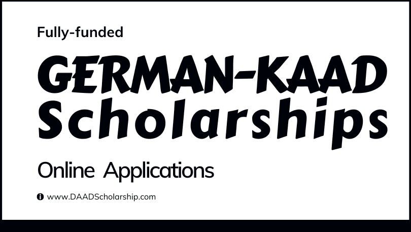 German KAAD Scholarships 2023-2024 Open for Online Applications