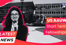 US AAUW American Short Term Scholarship 2027 with $8,000 Research Funding