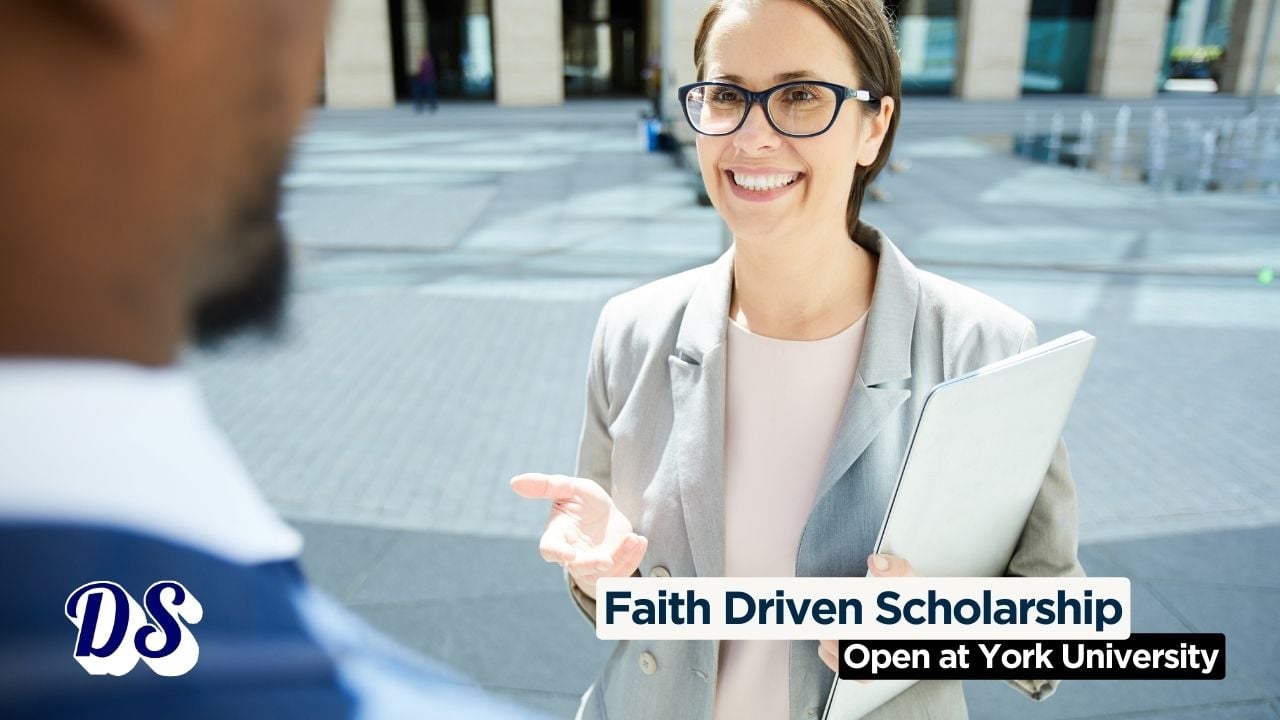 Faith-Driven Scholarship 2026 at York University