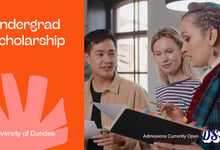 University of Dundee Global Excellence Bachelor Degree Scholarship 2027 Process