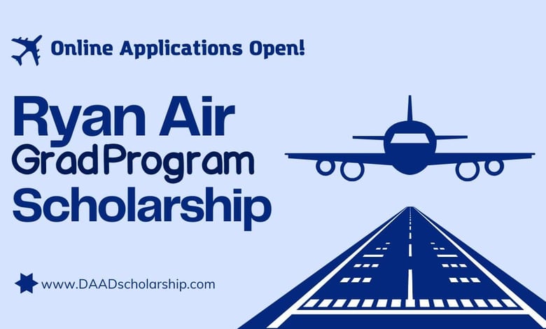 Ryan Air Commercial Graduate Program Scholarship 2025