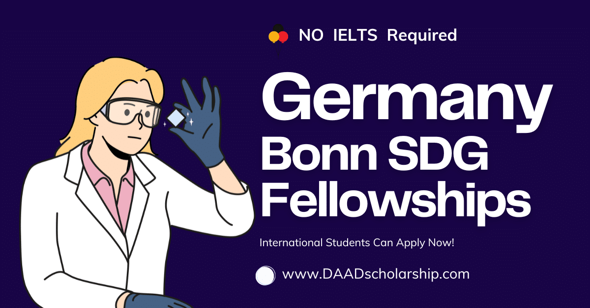 Bonn SDG Fellowship 2024 In Germany