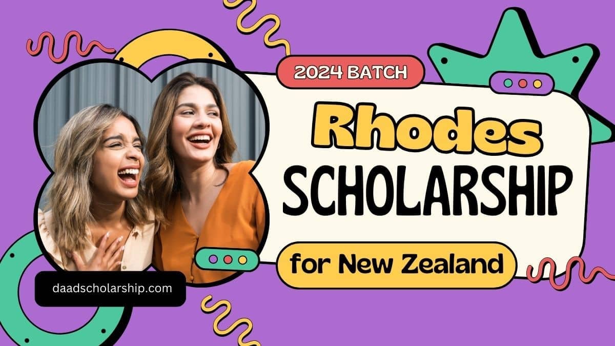 Rhodes Scholarships 2024 for New Zealand Students