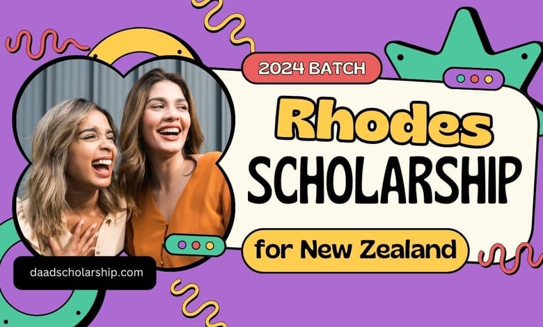 Rhodes Scholarships 2024 for New Zealand Students