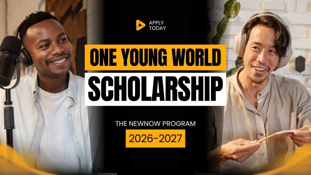 The NewNow Leaders Scholarship 2026 by One Young World Open