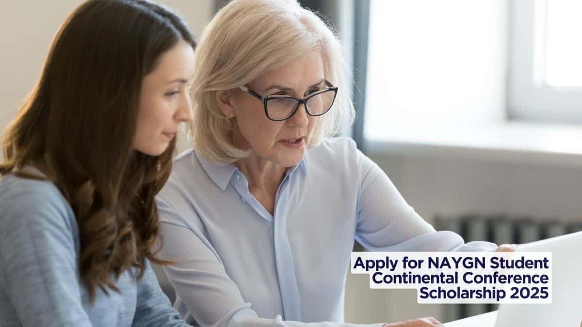 Apply for NAYGN Student Continental Conference Scholarship 2025