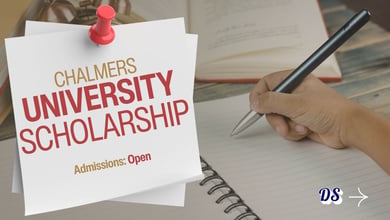Chalmers University of Technology Scholarships 2027 5 Application Steps