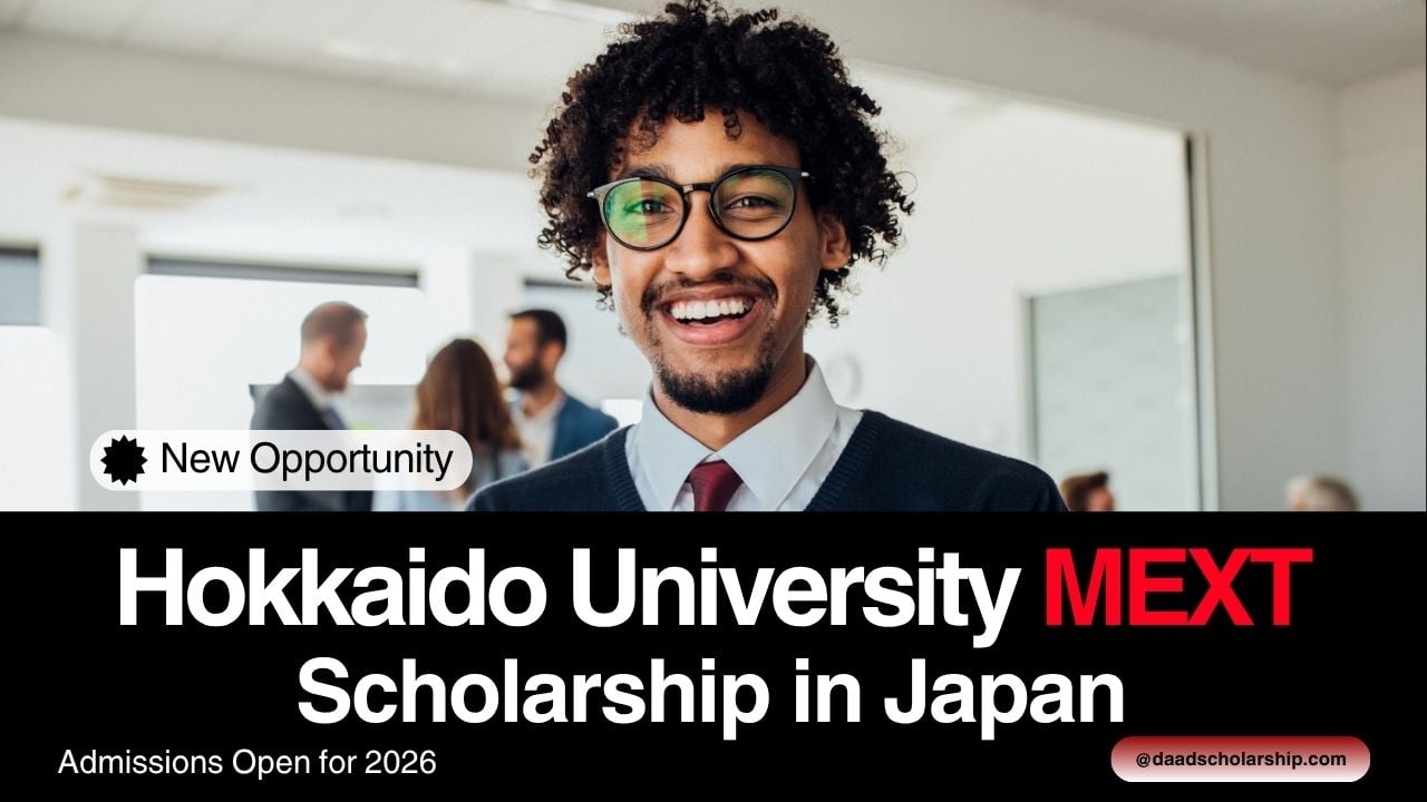 Hokkaido University MEXT Fully-Funded Scholarships 2026 in Japan