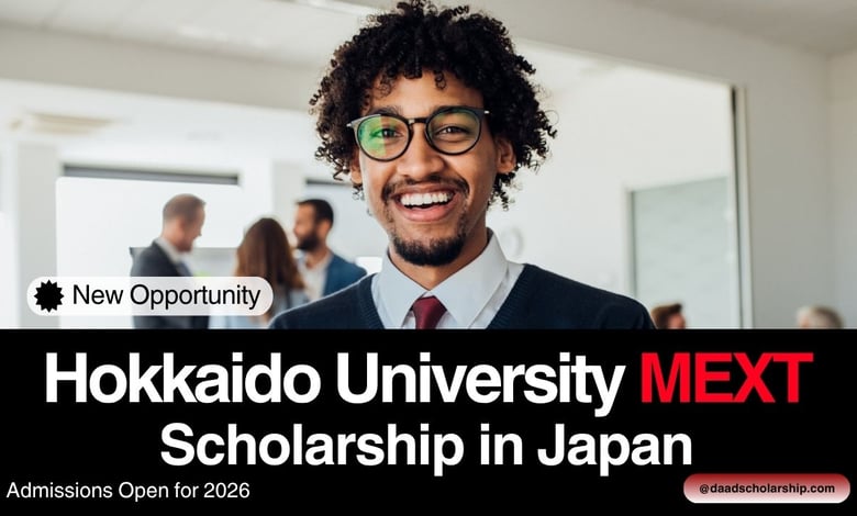 Hokkaido University MEXT Fully-Funded Scholarships 2026 in Japan